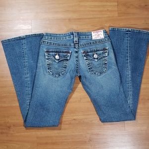 True Religion Flare Jean's 25/32